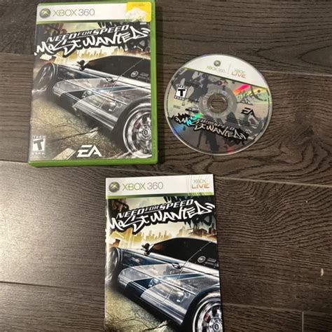NEED FOR SPEED Most Wanted Microsoft Xbox CIB Complete Rare Game PicClick