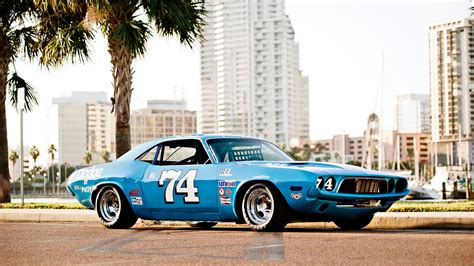 Wallpaper Id 110209 1973 Dodge Challenger Nascar Muscle Cars