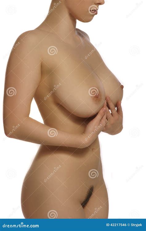 Retrato Estético De Una Mujer Desnuda Hermosa Foto de archivo Imagen