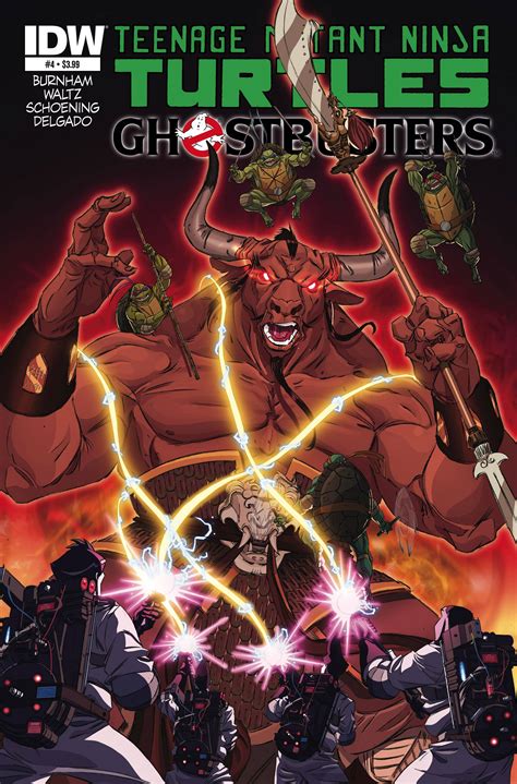 Tmnt Ghostbusters Issue 4 Tmnt Comic Series Shop