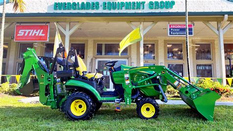 Everglades Equipment Group John Deere 1025r Tlb Tractor Package