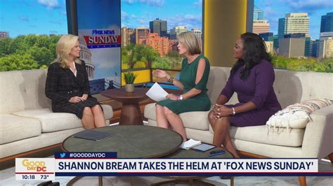 Fox News Sunday Host Shannon Bream Visits Good Day Dc Youtube