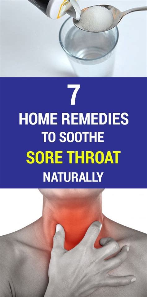 The Best 7 Home Remedies For Sore Throat That Actually Work Sore Throat