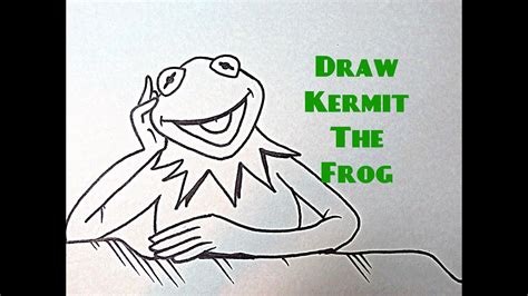 How To Draw Kermit The Frog Youtube