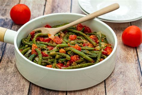 Les haricots verts du jardin sont là Je vous propose donc une recette
