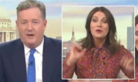 Piers Morgan Leaves Susanna Reid Red Faced As He Suggests Gwyneth Naked Photoshoot Tv And Radio