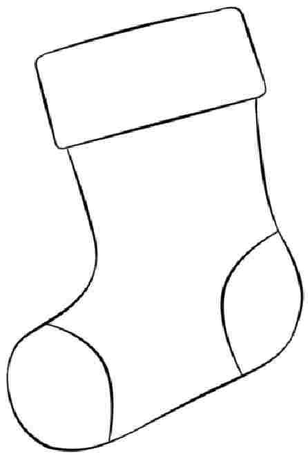 Free Printable Christmas Stocking Coloring Pages Christmas Coloring