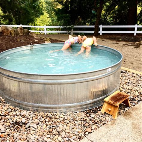 Here S How To Convert Your Stock Tank Pool Into A Hot Tub Off