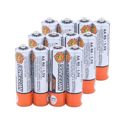 Zink Carbon Droge Batterij Aa V Baterias Voor Camera Rekenmachine