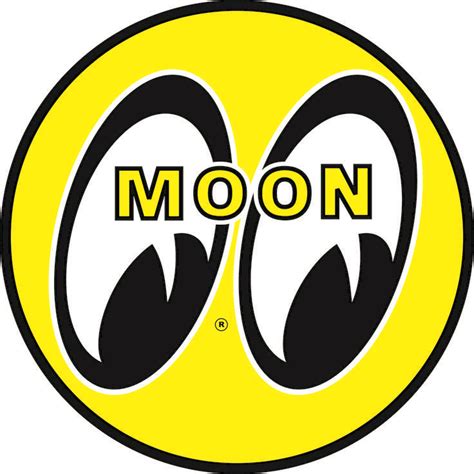 Moon Eyes Mooneyes Moon Logo Racing Stickers