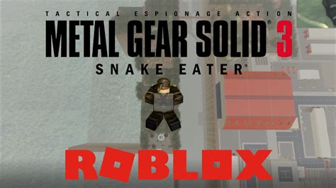 Vd Metal Gear Solid Venom Snake Roblox