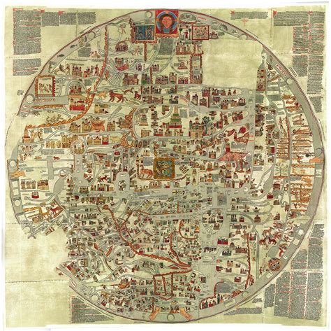 Weitere ideen zu england karte, england, karten. "Verkehrte Welt" im Mittelalter? | Ebstorfer Weltkarte ...