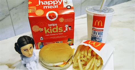 Different toys available each week. McDonald's Will Remove Cheeseburgers From Happy Meals