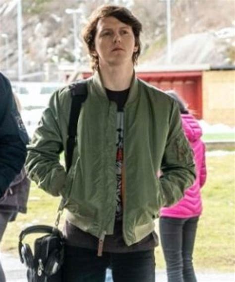 Like some of his fellow cast members, he has been in more norwegian films and tv shows than not, but. Ragnarok Laurits Bomber Jacket | Jonas Strand Gravli ...