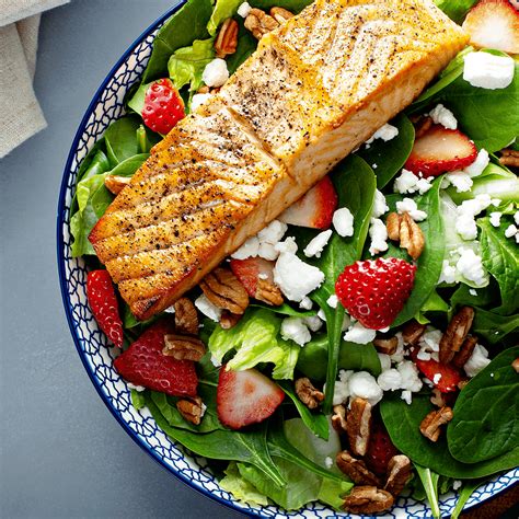 Strawberry And Goat Cheese Salmon Salad Supervalu