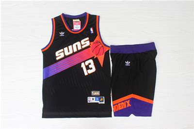Nike phoenix suns swingman on court icon shorts youth (10/12) medium. Phoenix Suns 13 Steve Nash Black Hardwood Classics Jersey ...