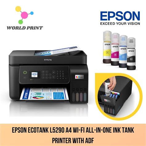 Epson Ecotank L5290 A4 Wi Fi All In One Ink Tank Printer With Adf Pre