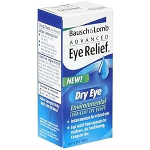 Amazon Com Bausch Lomb Advanced Eye Relief Dry Eye Environmental Lubricant Eye Drops