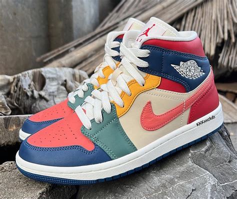 A Brand New Air Jordan 1 Mid Multicolor On The Way