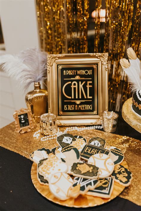 How To Throw A Great Gatsby Themed Party Haute Off The Rack Gatsby Birthday Party Party