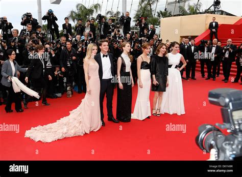 Cannes France 16th May 2013 Claire Julien Israel Broussard Taissa