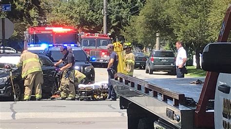 Driver Extricated From Vehicle After Newport Crash