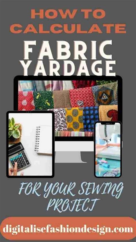 How To Calculate Fabric Yardage For Sewingfree Fabric Calculator