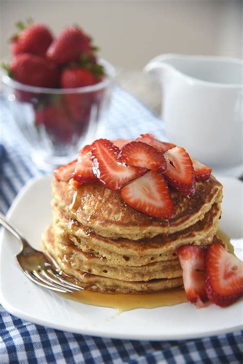 Brown Sugar Oatmeal Pancakes Recipe Oatmeal Pancakes Yummy Pancake