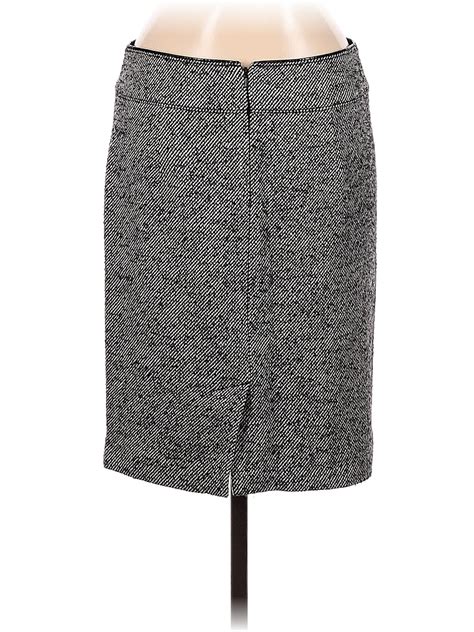 Banana Republic Women Black Wool Skirt 6 Ebay