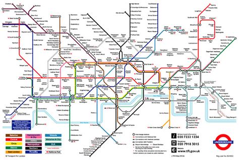 London Public Transportation Map Transport Informations Lane