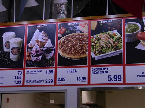 Costco Food Court Menu Menu For Costco Food Court Kanata Ottawa