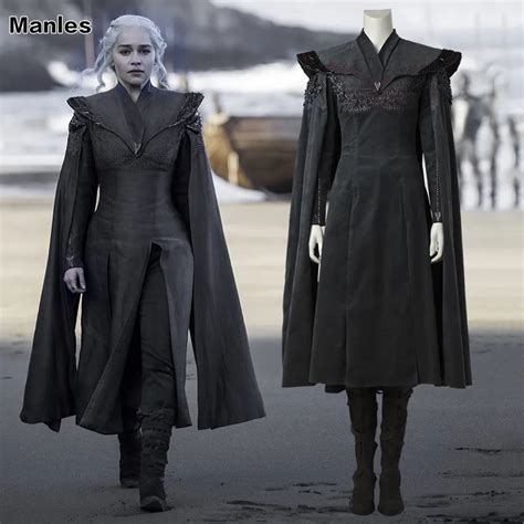 Game Of Thrones Season 7 Cosplay Daenerys Targaryen Costumes Clothing