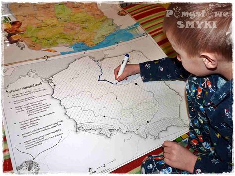 Mapa Polski Dla Dzieci Twoje Mapy Pomys Owe Smyki Mamy Nasz