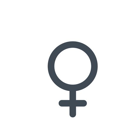 Female Gender Symbol Woman Vector Graphics Female Symbol Png Iconspng