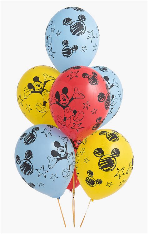 Mickey Balloons Png Mickey Mouse Balloon Png Free Transparent