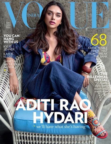 Aditi Rao Hydari Shot On Oneplus 6 For Vogue Indias Cover Photo Vogue India