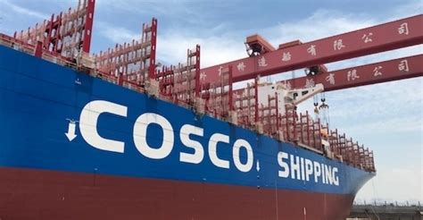 Cosco Shipping A Front Of Chinese Intelligence Greatgameindia
