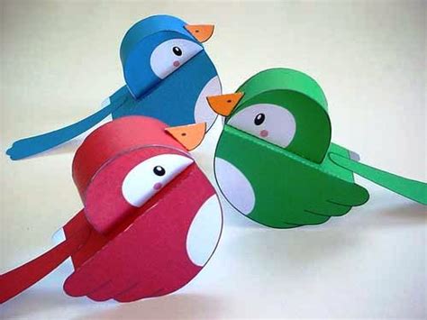 Paper Craft Birds Ideas Origami Instructions Art And Craft Ideas
