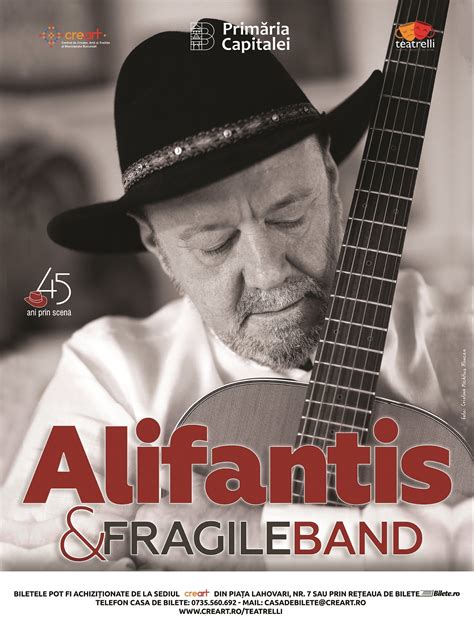 Concert Nicu Alifantis And Fragile Band 24 Nov 2018