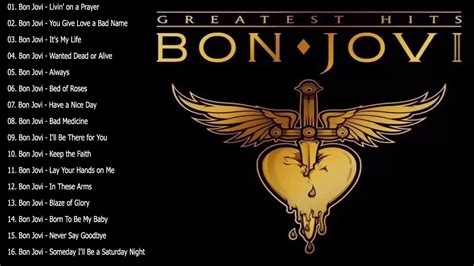 Bon Jovi Greatest Hits Full Album Best Songs Of Bon Jovi Nonstop