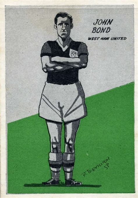 John Bond Of West Ham In 1958 West Ham United Association Football
