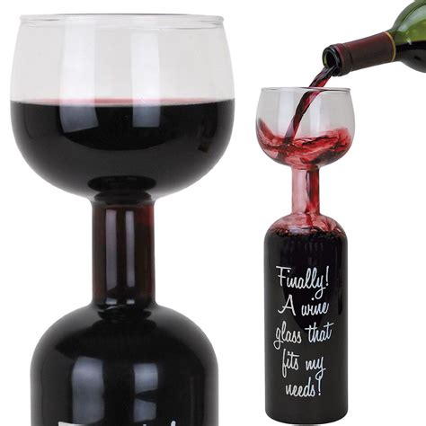 Fancy Giant Wine Bottle Wine Glass Wine Bottle Glass Full Bottle Wine Glass Big Wine Glass