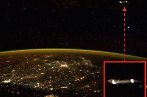 Nasa Astronaut Tweets Picture Of Ufo From Space Station Daily Star