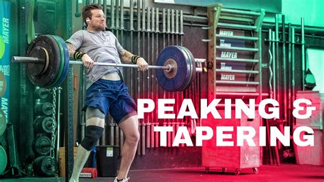 Peaking Tapering For CrossFit Competition Ft Travis Mayer S Taper YouTube