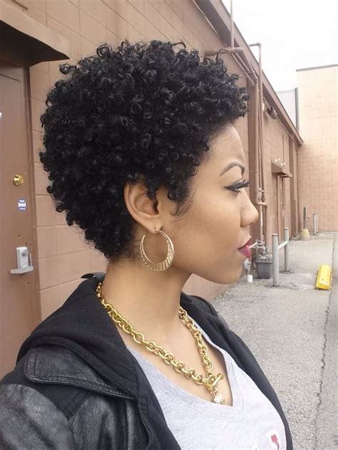 Ideas How To Style Really Short Natural Hair Black Girl With Simple