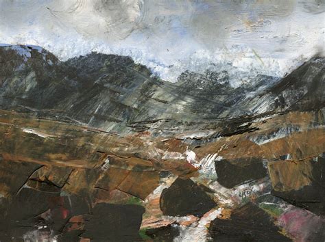 Iceland Painting Rocky Stream Iceland Oil Painting Landscape