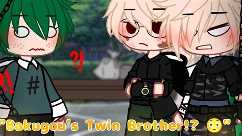 Bakugous Twin Brother 😳 Bakudeku Brother Au Youtube