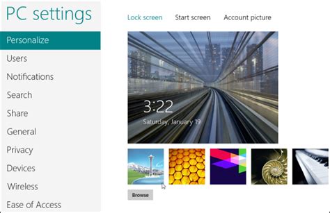How To Customize The Lock Screen On Windows 8 ~ Technical Tipsandtricks