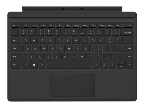 Buy Microsoft Surface Pro 7 Type Cover Black At Connection Public