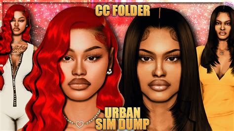 Urban Sim Dump 101 💎 Cc And Sim Download Sims 4 Cas Youtube
